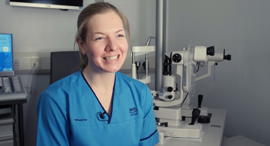 Behind the scenes with an orthoptist