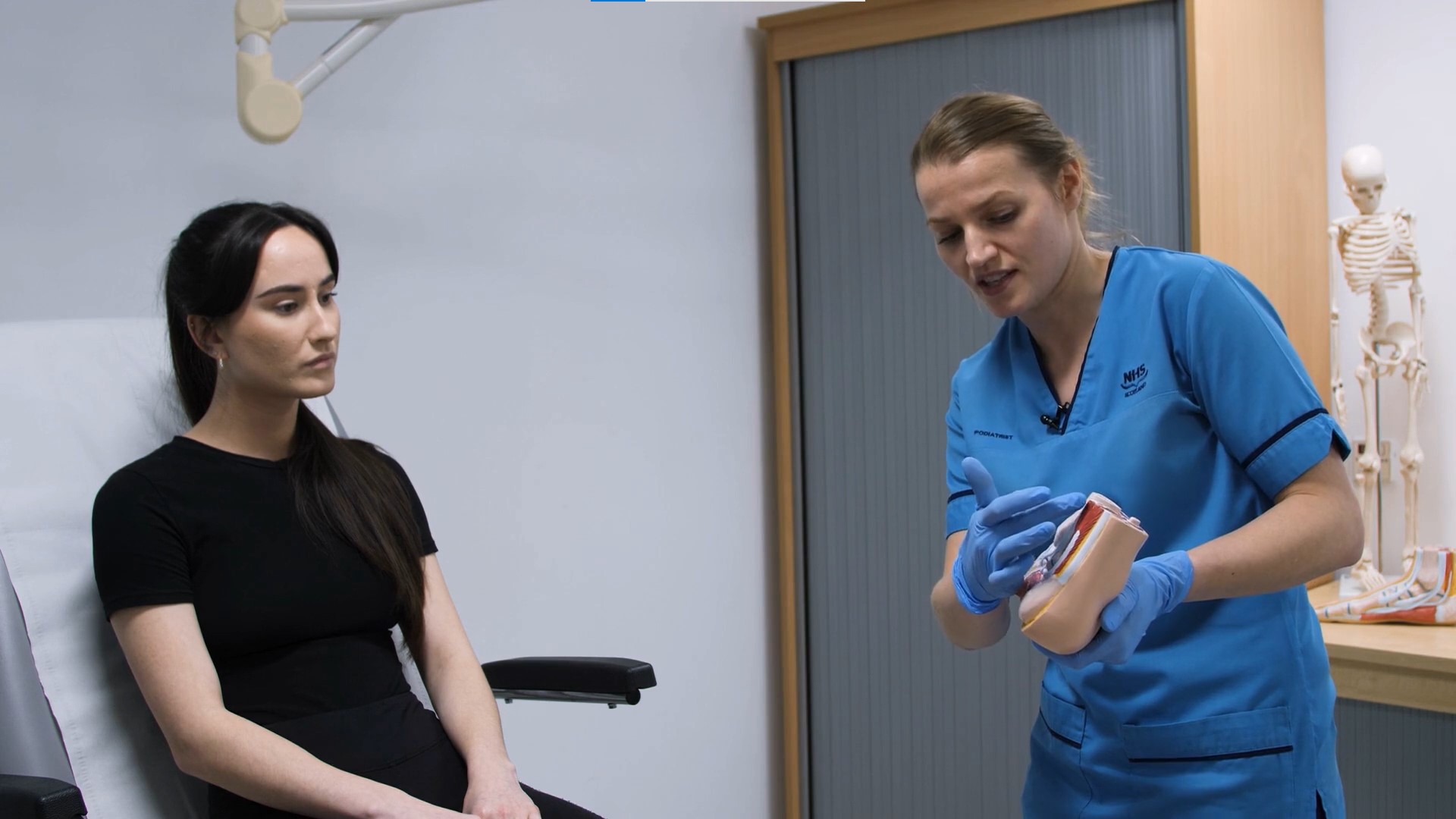 Behind the scenes with a podiatrist